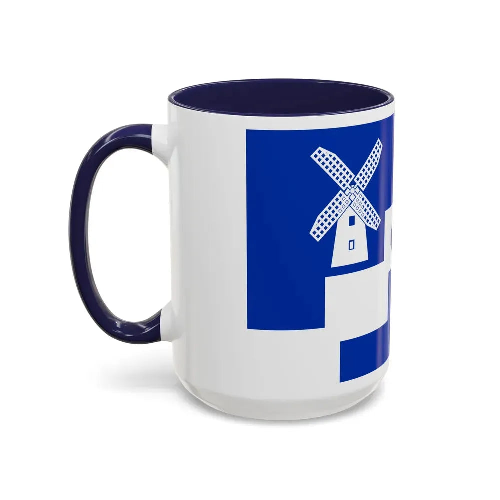 Flag of Staining UK - Accent Coffee Mug - Go Mug Yourself