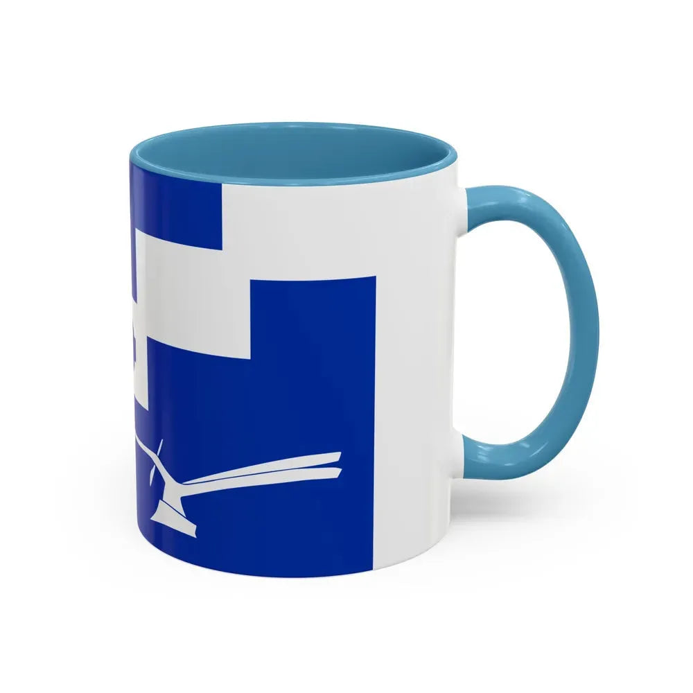Flag of Staining UK - Accent Coffee Mug - Go Mug Yourself