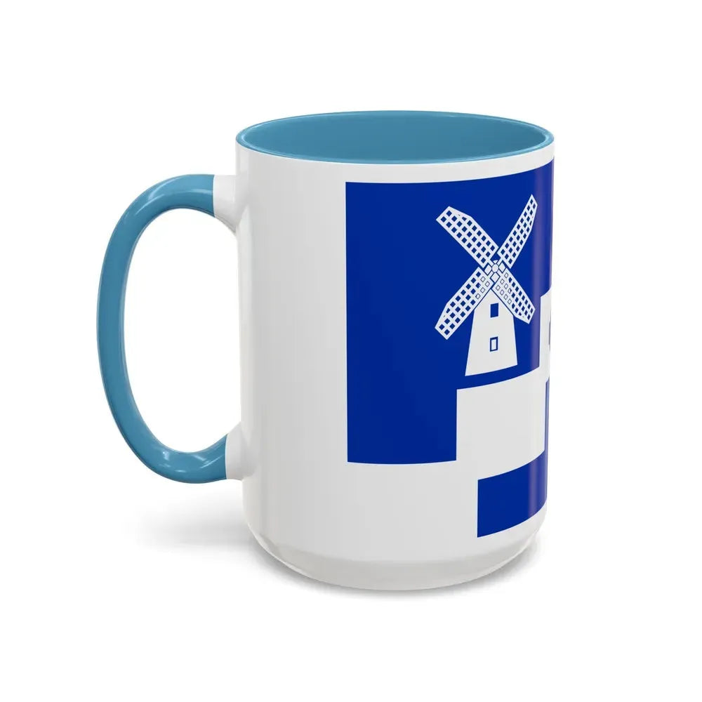 Flag of Staining UK - Accent Coffee Mug - Go Mug Yourself