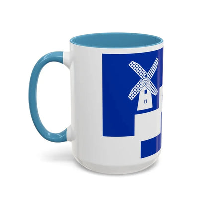 Flag of Staining UK - Accent Coffee Mug - Go Mug Yourself