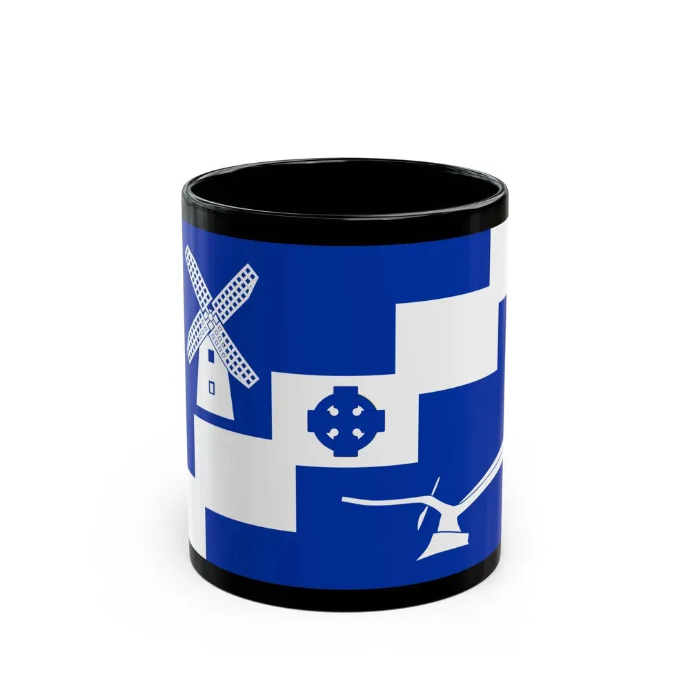 Flag of Staining UK - Black Coffee Mug 11oz - Go Mug Yourself