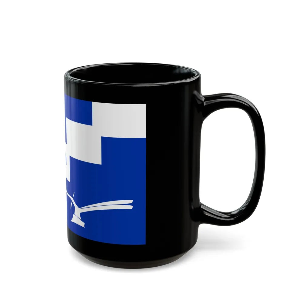 Flag of Staining UK - Black Coffee Mug-Go Mug Yourself