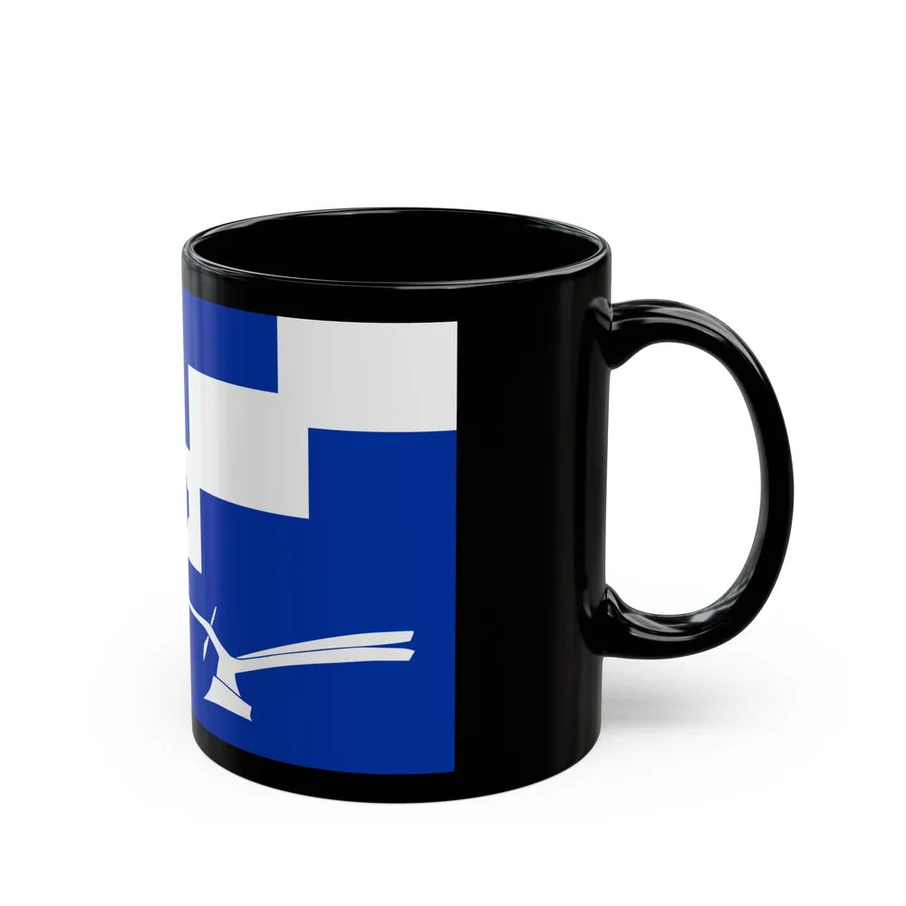 Flag of Staining UK - Black Coffee Mug-Go Mug Yourself