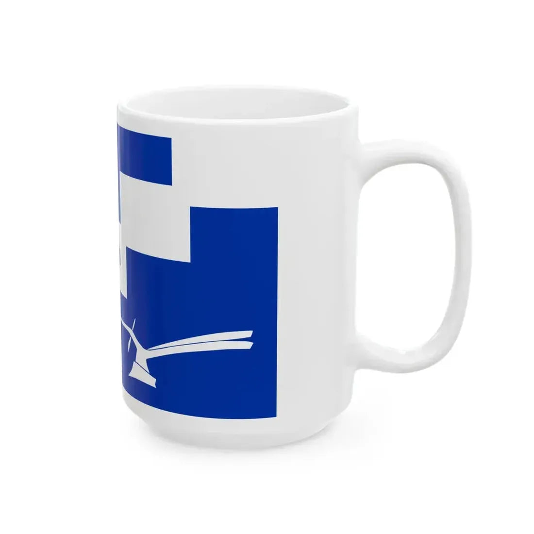 Flag of Staining UK - White Coffee Mug - Go Mug Yourself