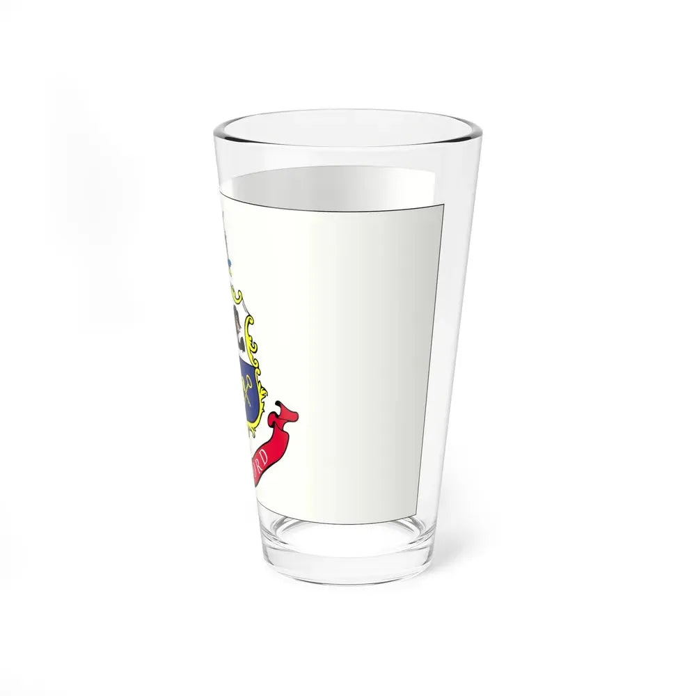 Flag of Stamford, Connecticut - Pint Glass 16oz - Go Mug Yourself