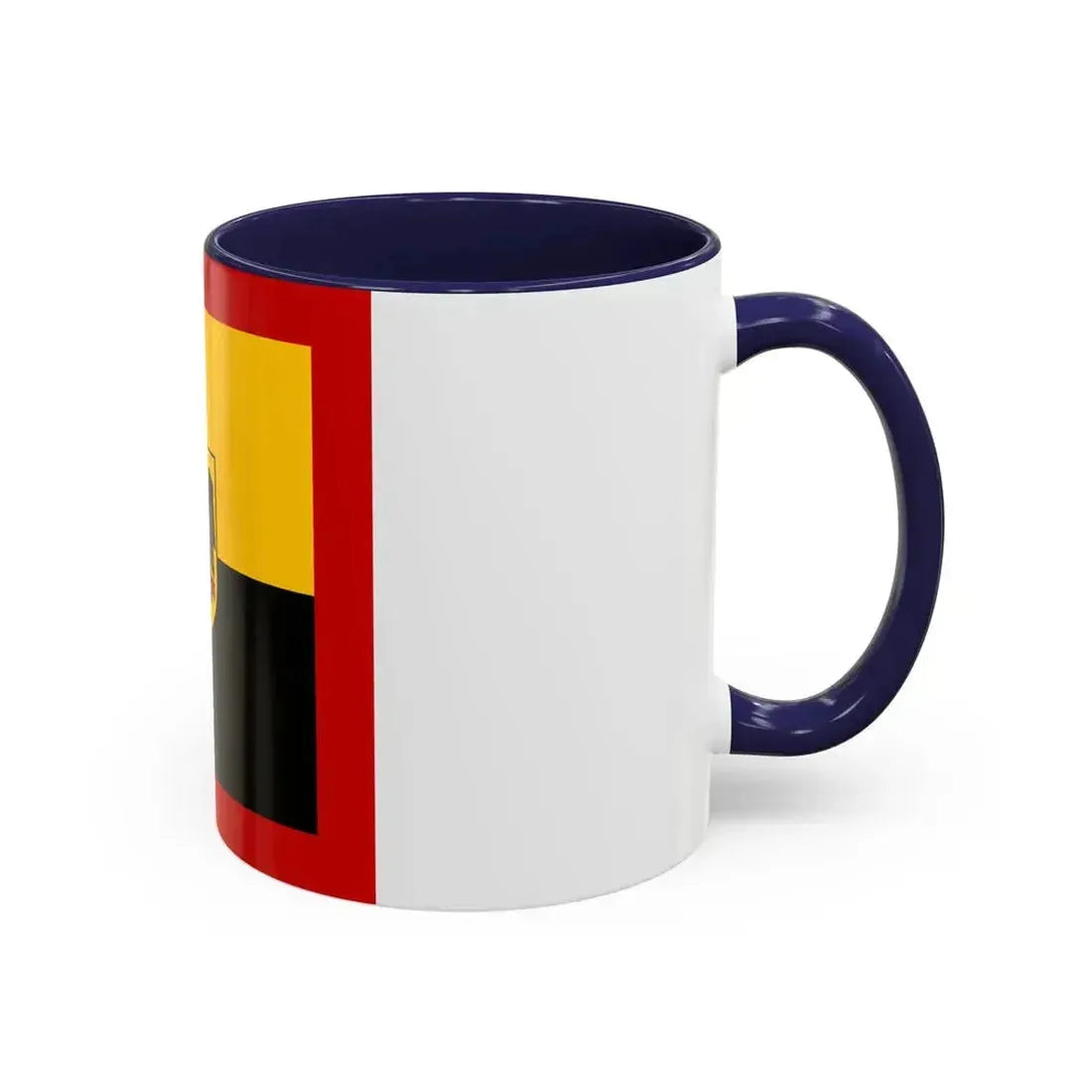 Flag of Standard of Inspector General of the Bundeswehr Germany - Accent Coffee Mug - Go Mug Yourself