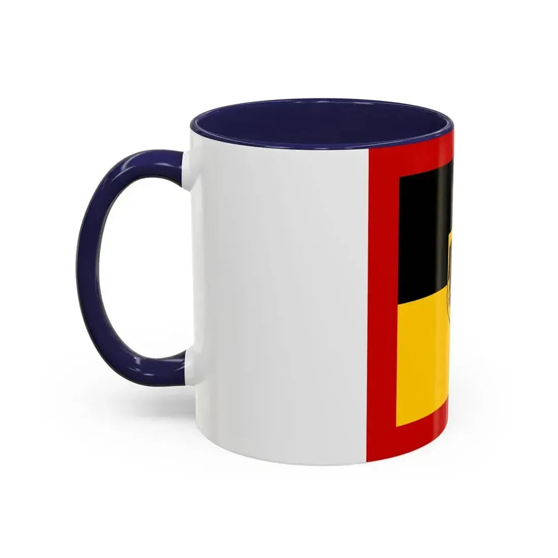Flag of Standard of Inspector General of the Bundeswehr Germany - Accent Coffee Mug - Go Mug Yourself