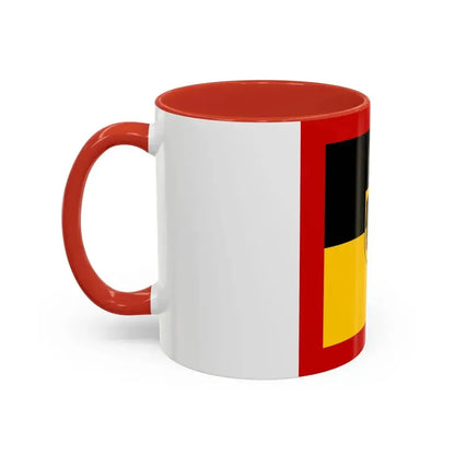 Flag of Standard of Inspector General of the Bundeswehr Germany - Accent Coffee Mug - Go Mug Yourself