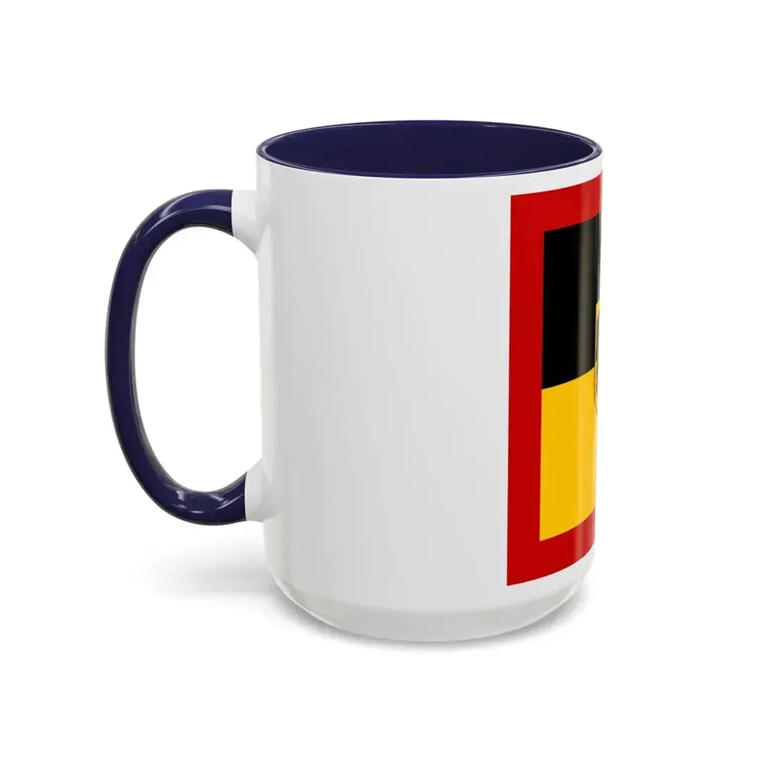Flag of Standard of Inspector General of the Bundeswehr Germany - Accent Coffee Mug - Go Mug Yourself