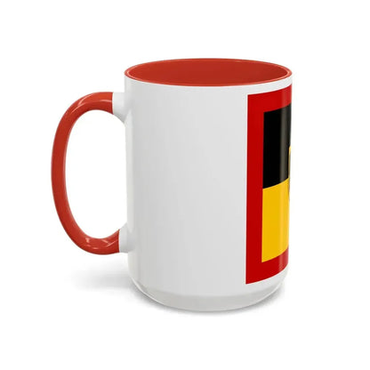 Flag of Standard of Inspector General of the Bundeswehr Germany - Accent Coffee Mug - Go Mug Yourself
