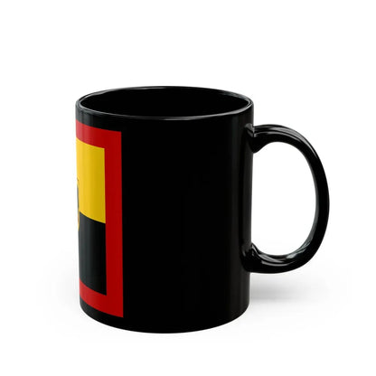 Flag of Standard of Inspector General of the Bundeswehr Germany - Black Coffee Mug - Go Mug Yourself