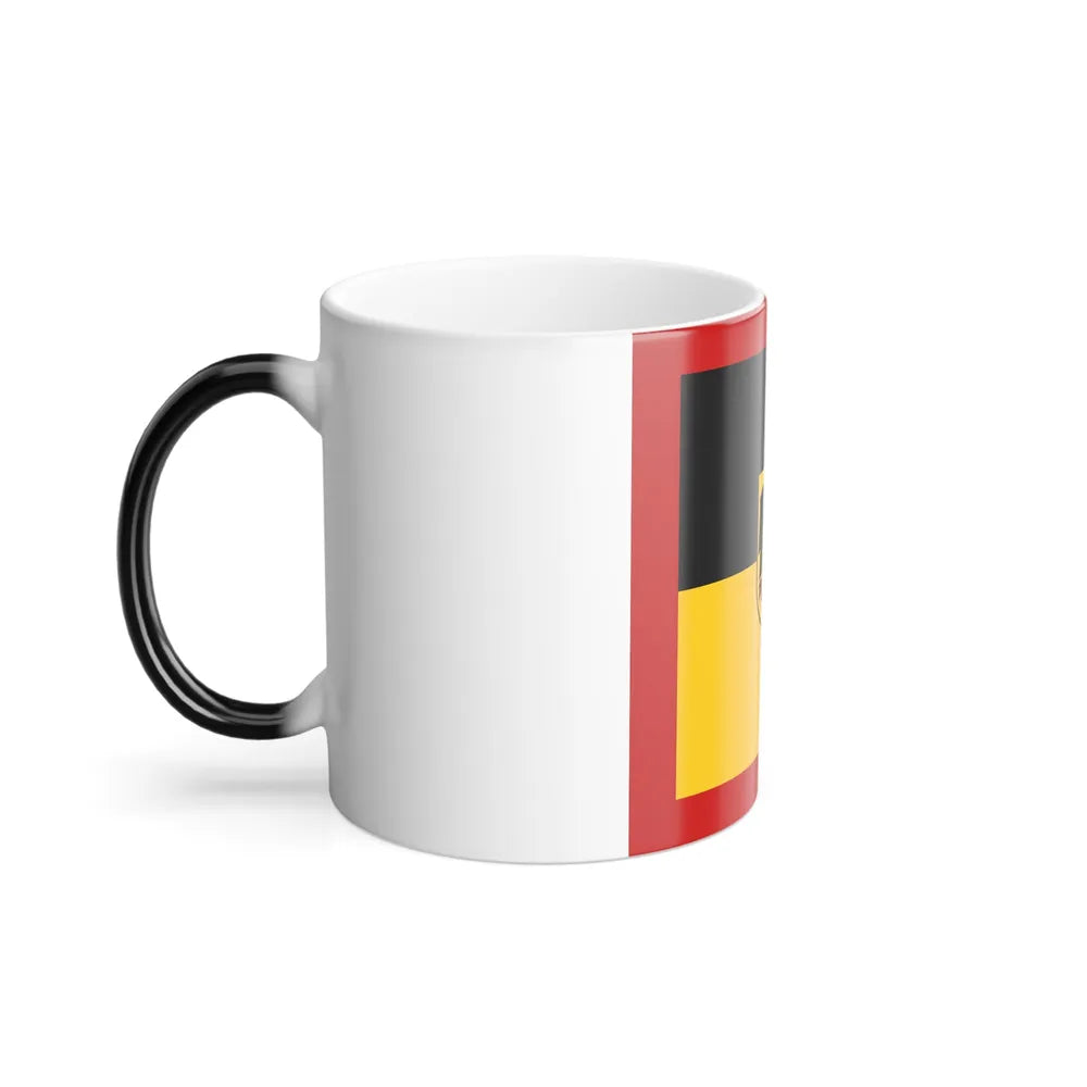 Flag of Standard of Inspector General of the Bundeswehr Germany - Color Changing Coffee Mug-Go Mug Yourself