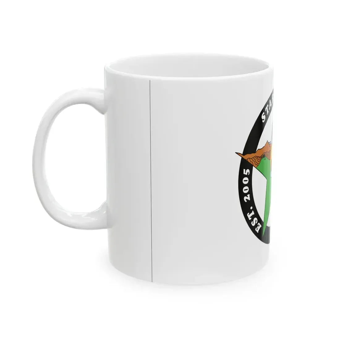 Flag of Star Valley Arizona 2011-2017 (United States) White Coffee Mug - Go Mug Yourself