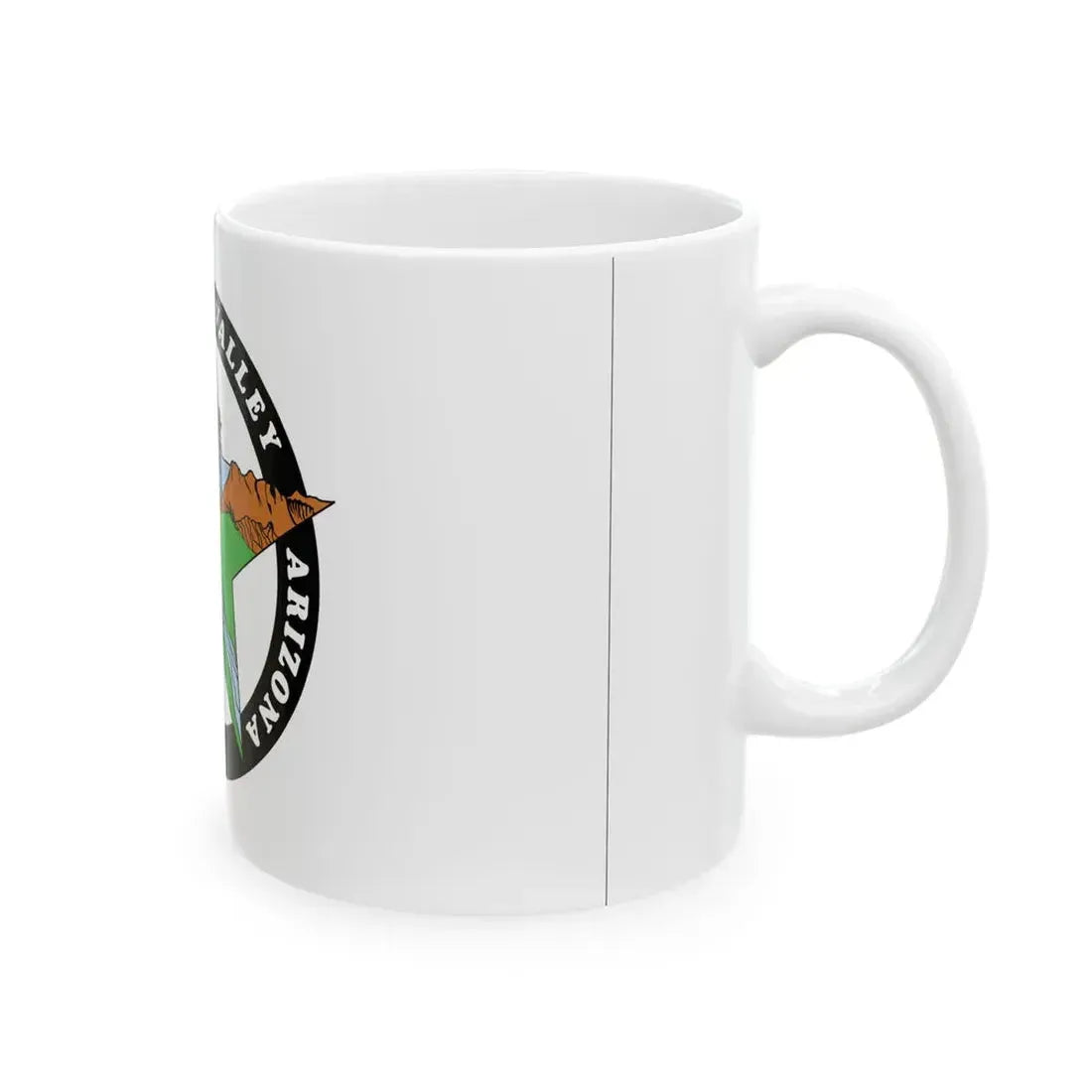 Flag of Star Valley Arizona 2011-2017 (United States) White Coffee Mug - Go Mug Yourself