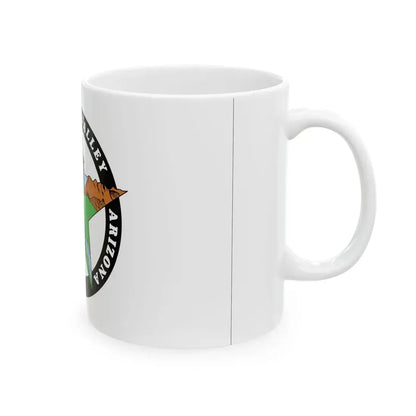 Flag of Star Valley Arizona 2011-2017 (United States) White Coffee Mug - Go Mug Yourself