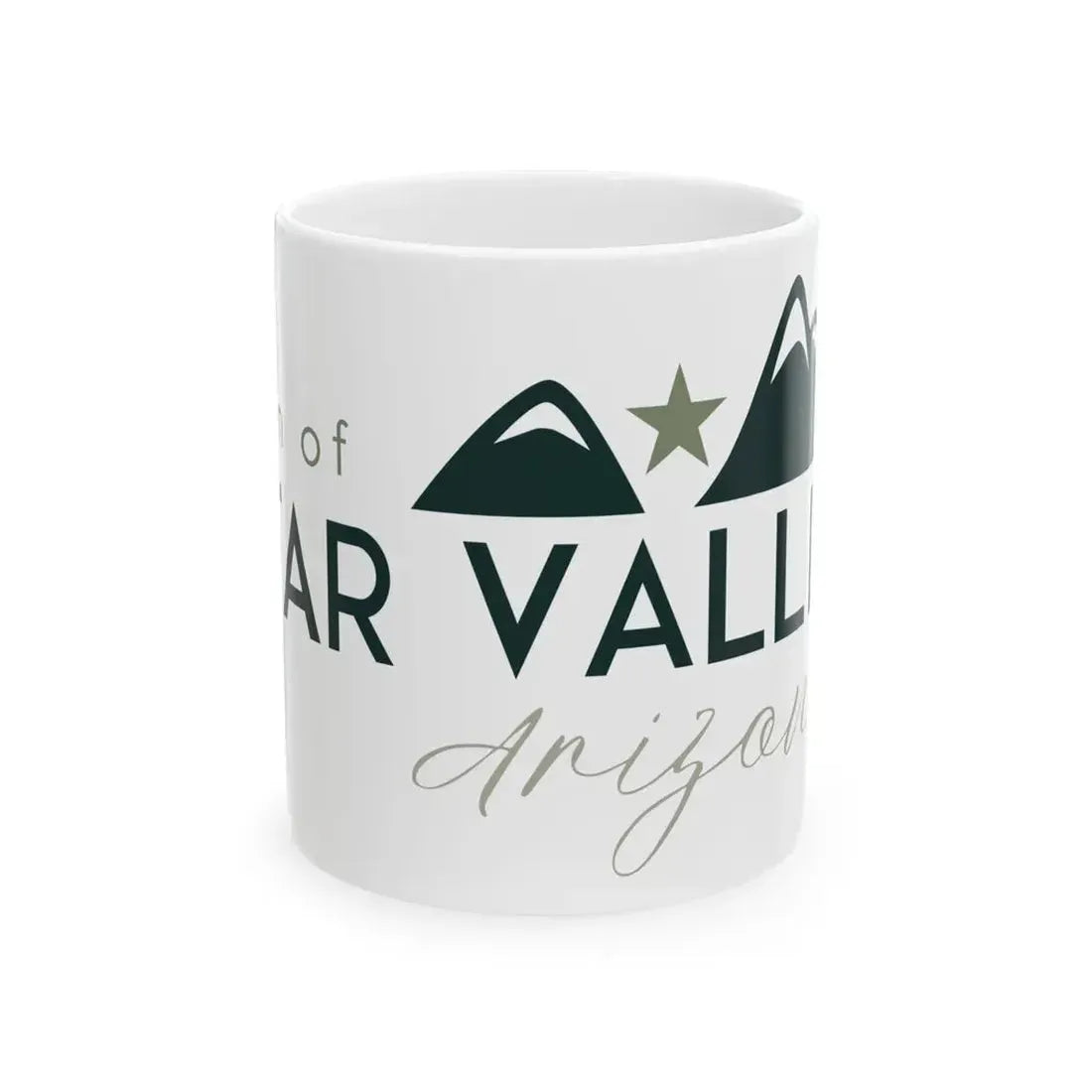 Flag of Star Valley Arizona (United States) White Coffee Mug 11oz - Go Mug Yourself