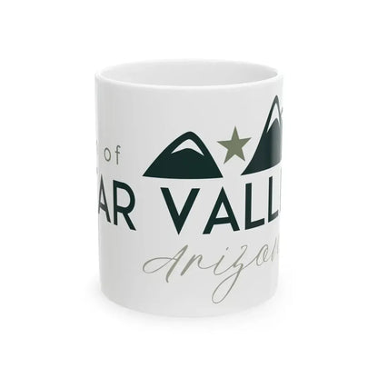 Flag of Star Valley Arizona (United States) White Coffee Mug 11oz - Go Mug Yourself