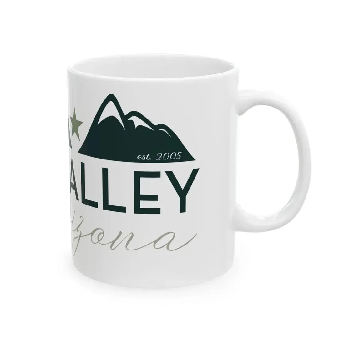 Flag of Star Valley Arizona (United States) White Coffee Mug - Go Mug Yourself