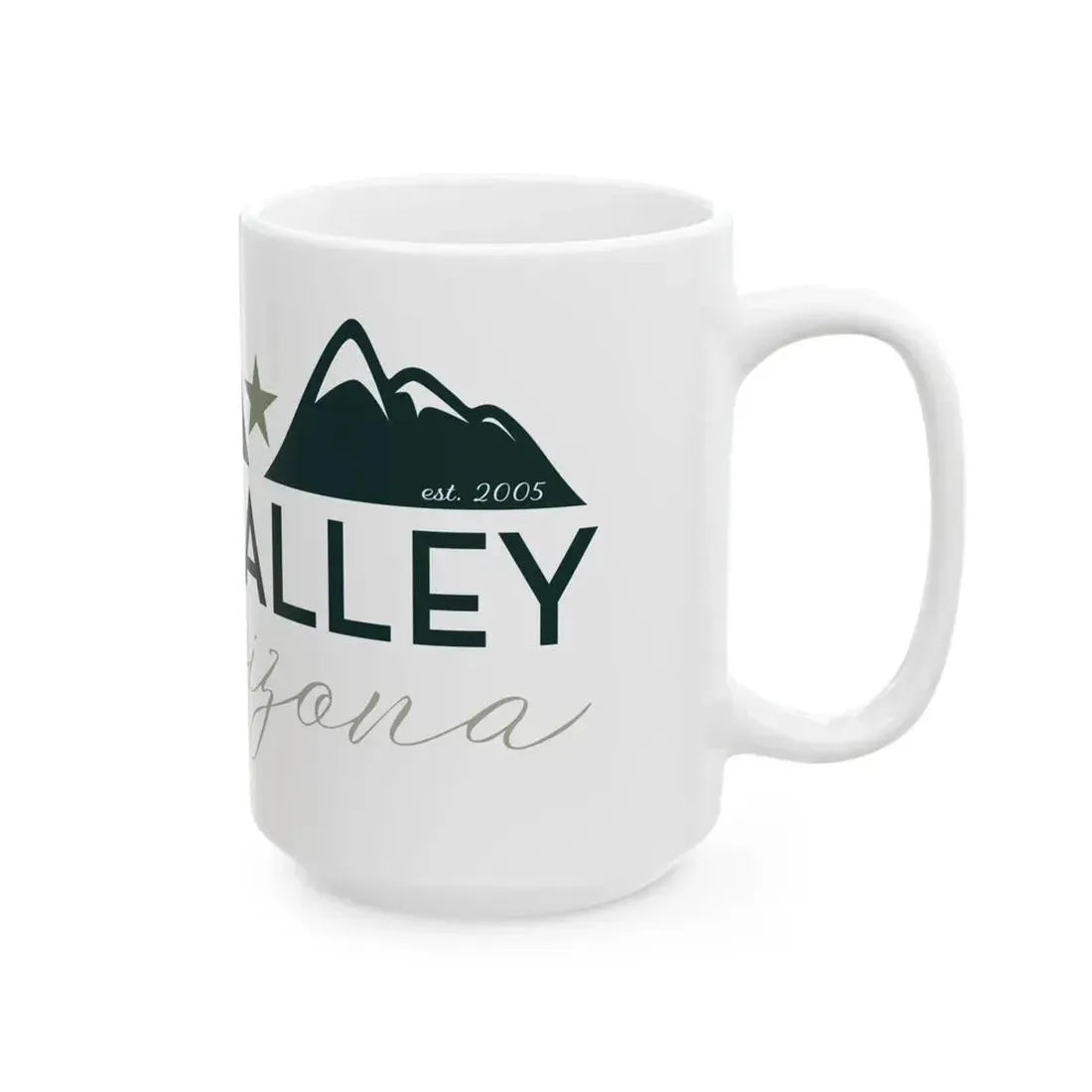 Flag of Star Valley Arizona (United States) White Coffee Mug - Go Mug Yourself