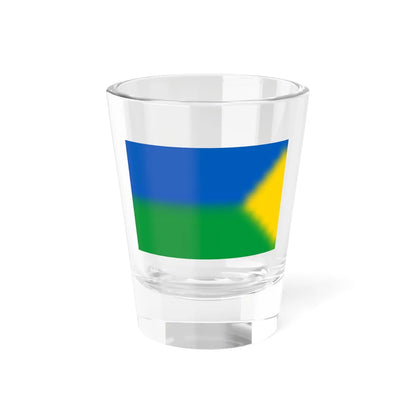 Flag of Stara Ushytsia Hromada (Ukraine) Shot Glass 1.5oz 1.5oz - Go Mug Yourself