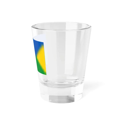 Flag of Stara Ushytsia Hromada (Ukraine) Shot Glass 1.5oz - Go Mug Yourself