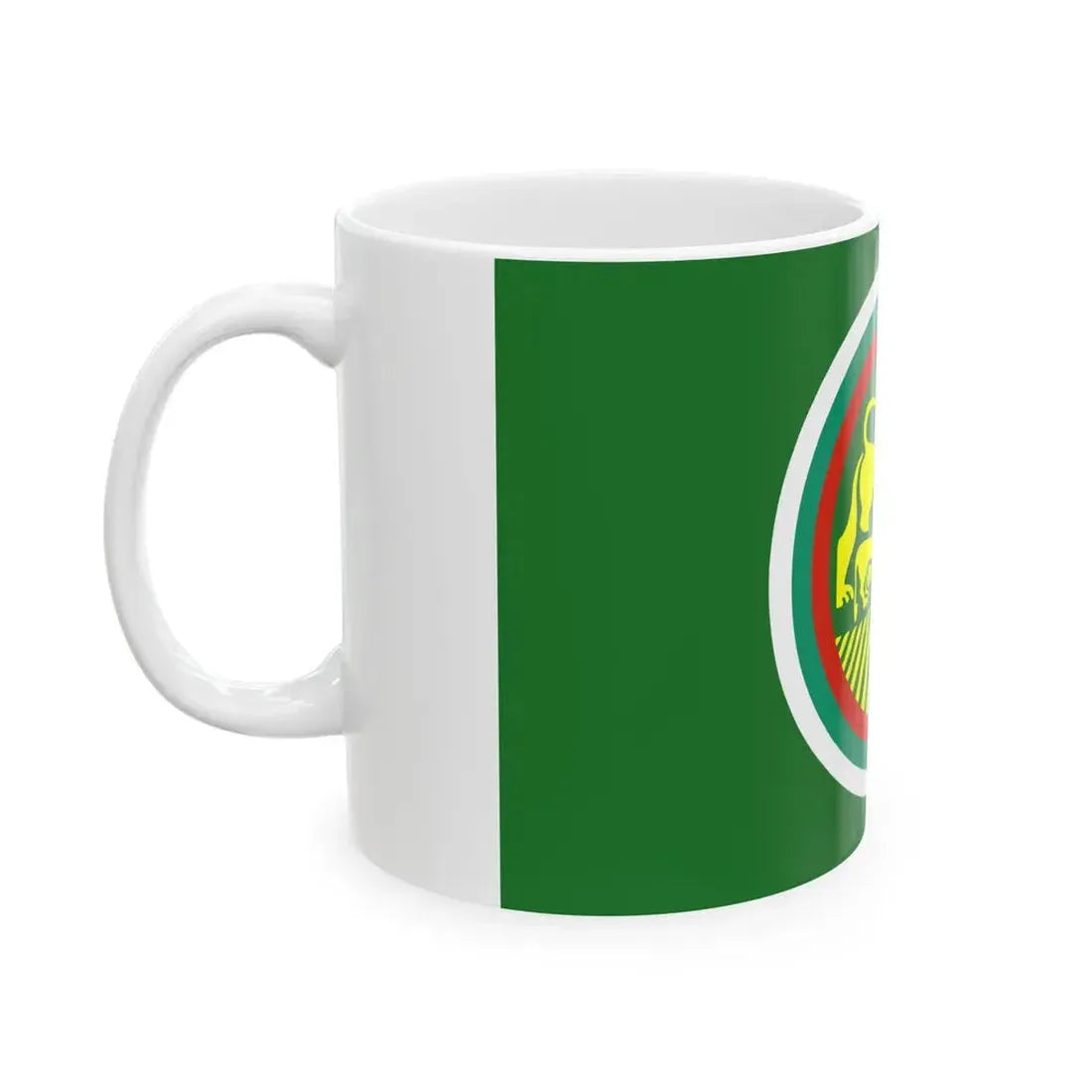 Flag of Stara Zagora obverse (Bulgaria) White Coffee Mug - Go Mug Yourself