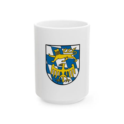 Flag of Starnberg Germany - White Coffee Mug-15oz-Go Mug Yourself