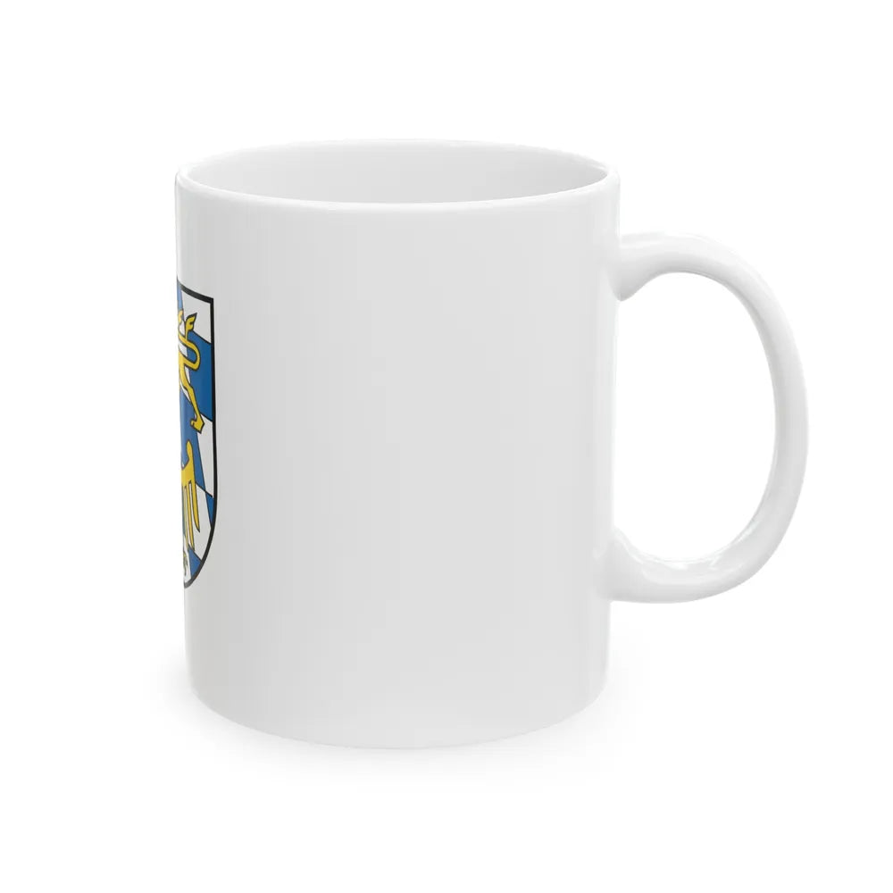 Flag of Starnberg Germany - White Coffee Mug-Go Mug Yourself