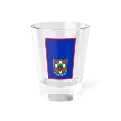 Flag of Staro Nagoričane North Macedonia (North Macedonia) Shot Glass 1.5oz 1.5oz - Go Mug Yourself