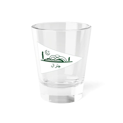 Flag of State of Chitral (Pakistan) Shot Glass 1.5oz 1.5oz - Go Mug Yourself