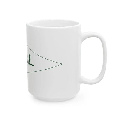 Flag of State of Chitral (Pakistan) White Coffee Mug - Go Mug Yourself