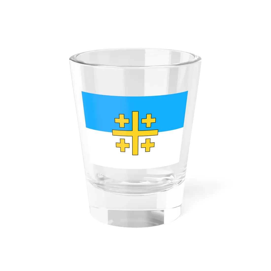 Flag of State of Palestine Proposal 4 (Palestine) Shot Glass 1.5oz 1.5oz - Go Mug Yourself