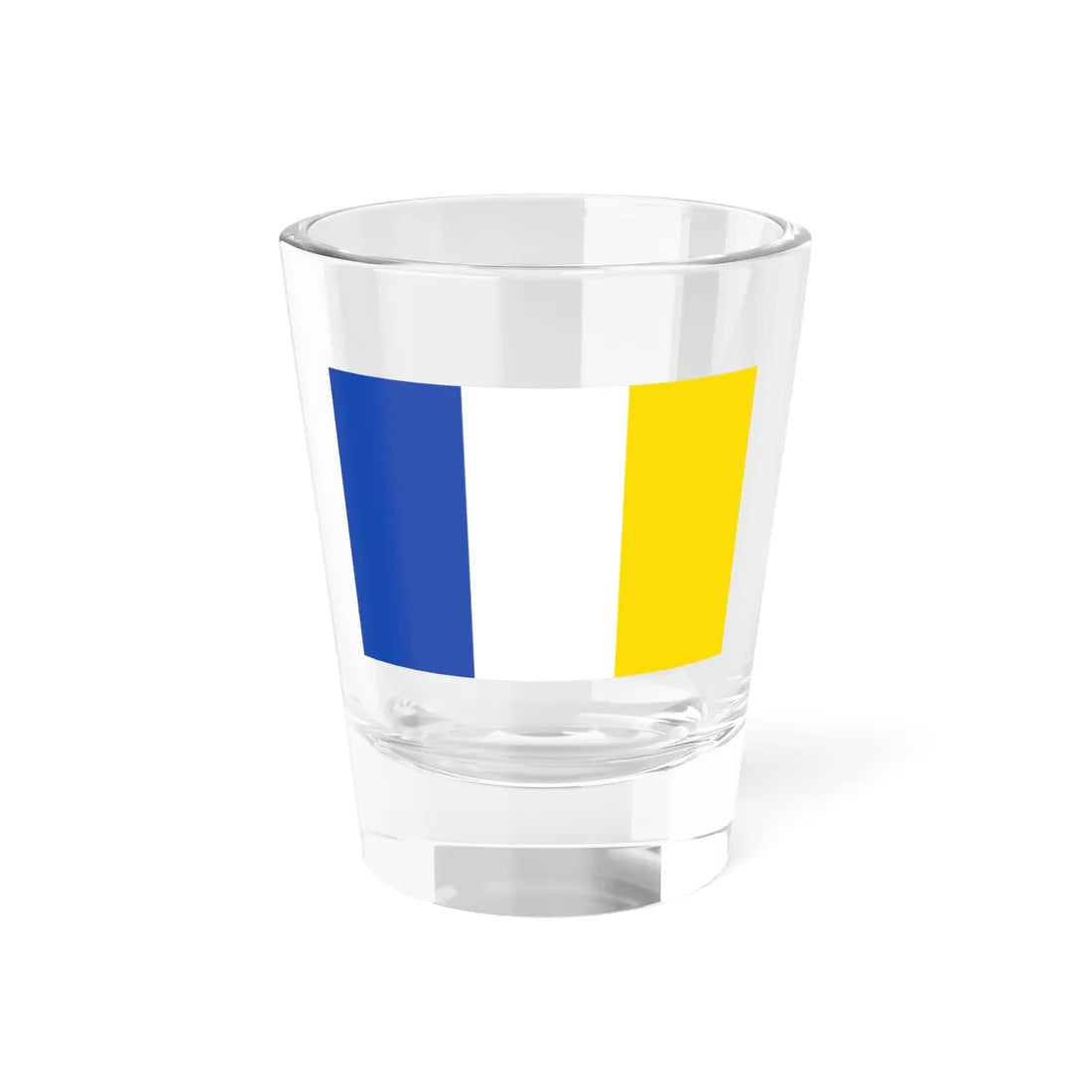 Flag of Stavelot (Belgium) Shot Glass 1.5oz 1.5oz - Go Mug Yourself