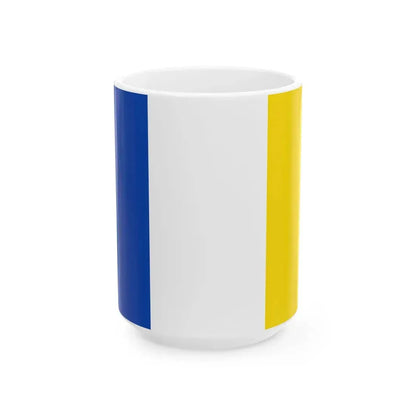 Flag of Stavelot (Belgium) White Coffee Mug 15oz - Go Mug Yourself