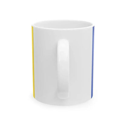 Flag of Stavelot (Belgium) White Coffee Mug - Go Mug Yourself