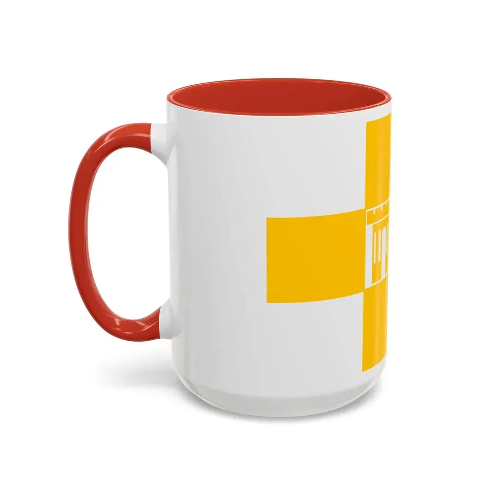 Flag of Stavropol Russia - Accent Coffee Mug - Go Mug Yourself