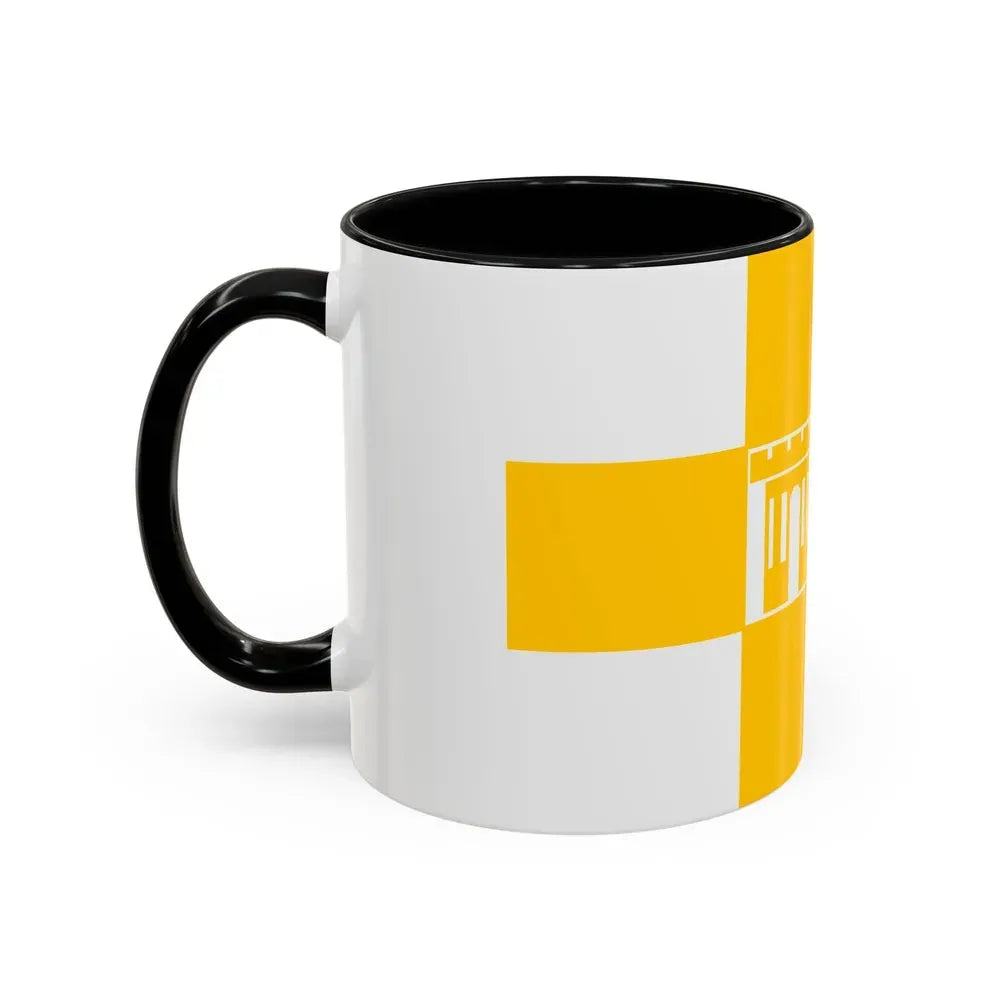 Flag of Stavropol Russia - Accent Coffee Mug - Go Mug Yourself