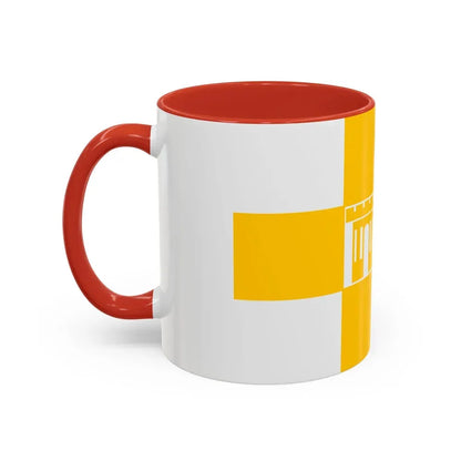 Flag of Stavropol Russia - Accent Coffee Mug - Go Mug Yourself