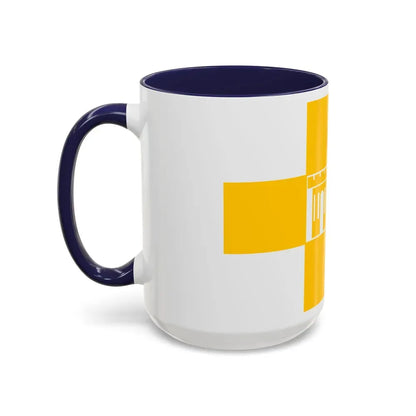 Flag of Stavropol Russia - Accent Coffee Mug - Go Mug Yourself