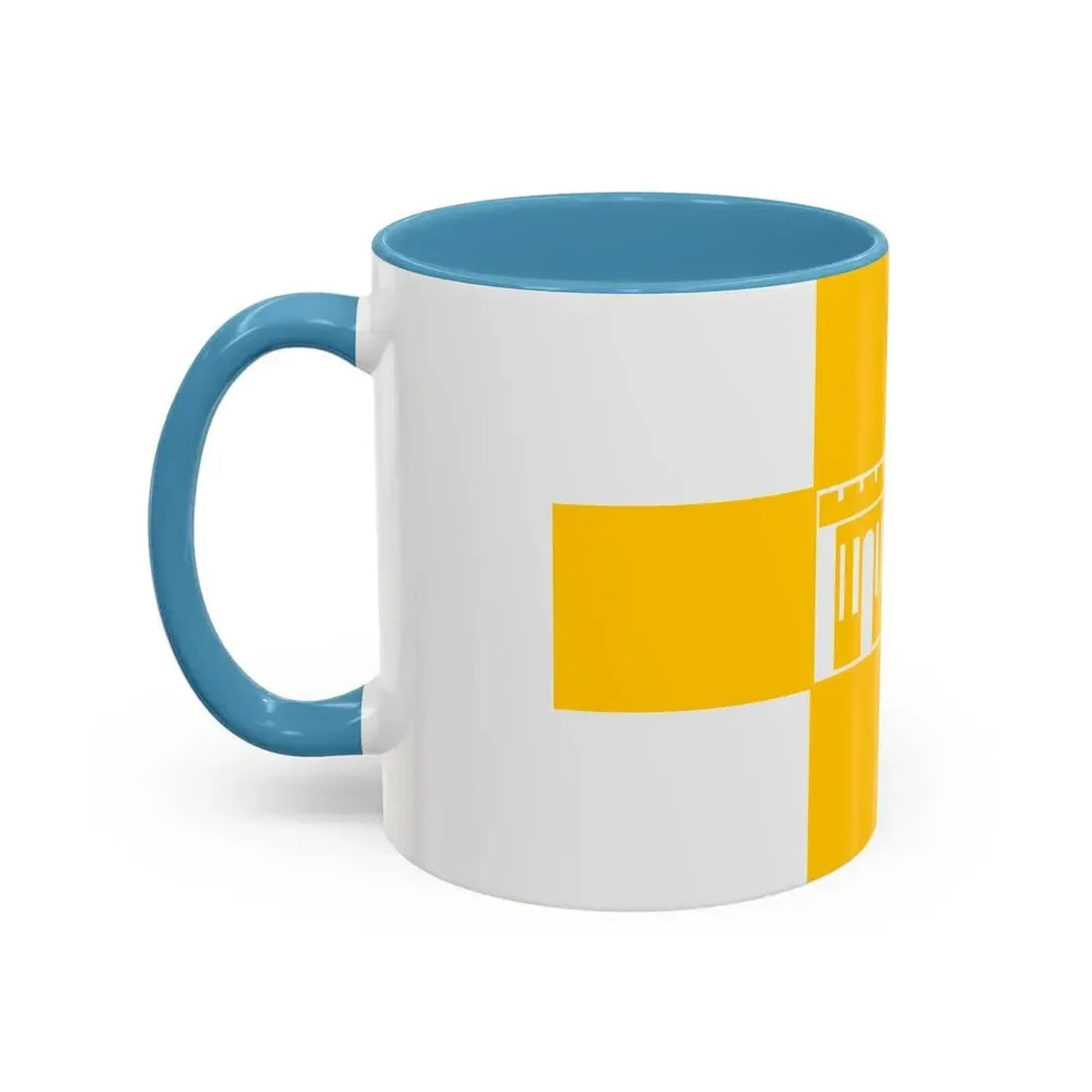 Flag of Stavropol Russia - Accent Coffee Mug - Go Mug Yourself