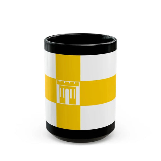 Flag of Stavropol Russia - Black Coffee Mug 15oz - Go Mug Yourself