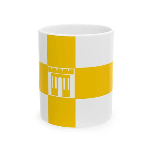 Flag of Stavropol Russia - White Coffee Mug 11oz - Go Mug Yourself