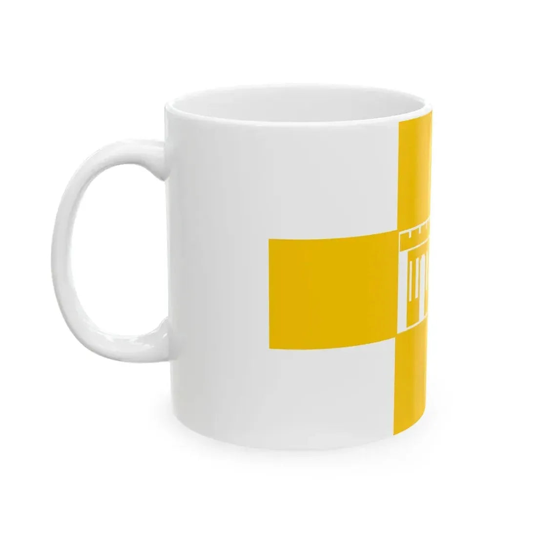 Flag of Stavropol Russia - White Coffee Mug - Go Mug Yourself
