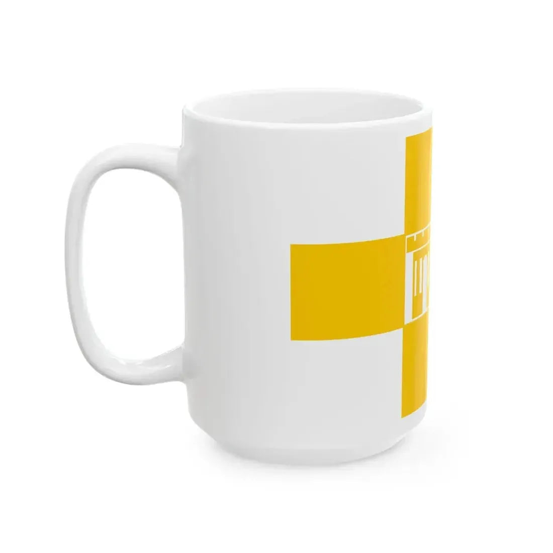 Flag of Stavropol Russia - White Coffee Mug - Go Mug Yourself