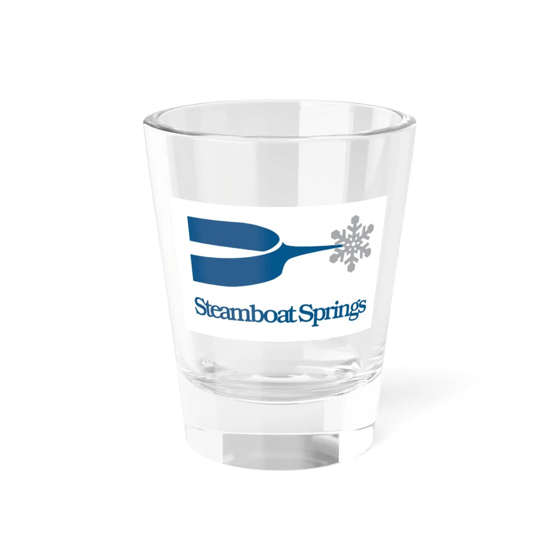 Flag of Steamboat Springs Colorado (United States) Shot Glass 1.5oz 1.5oz - Go Mug Yourself