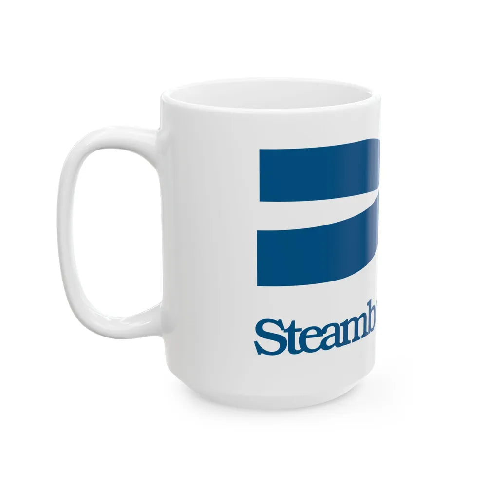 Flag of Steamboat Springs Colorado (United States) White Coffee Mug - Go Mug Yourself
