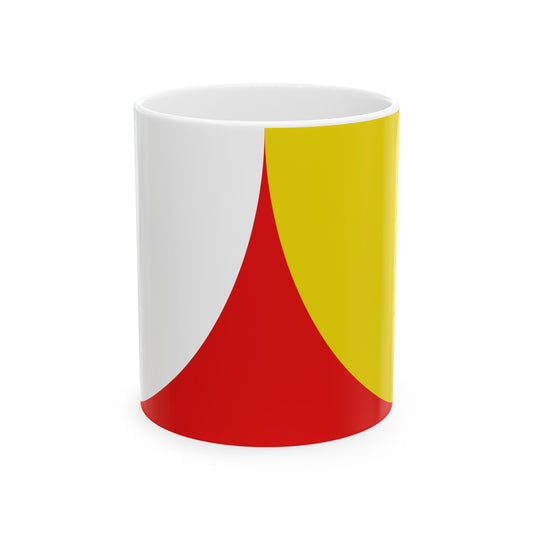 Flag of Steenokkerzeel (Belgium) White Coffee Mug-11oz-Go Mug Yourself