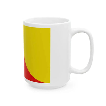 Flag of Steenokkerzeel (Belgium) White Coffee Mug - Go Mug Yourself
