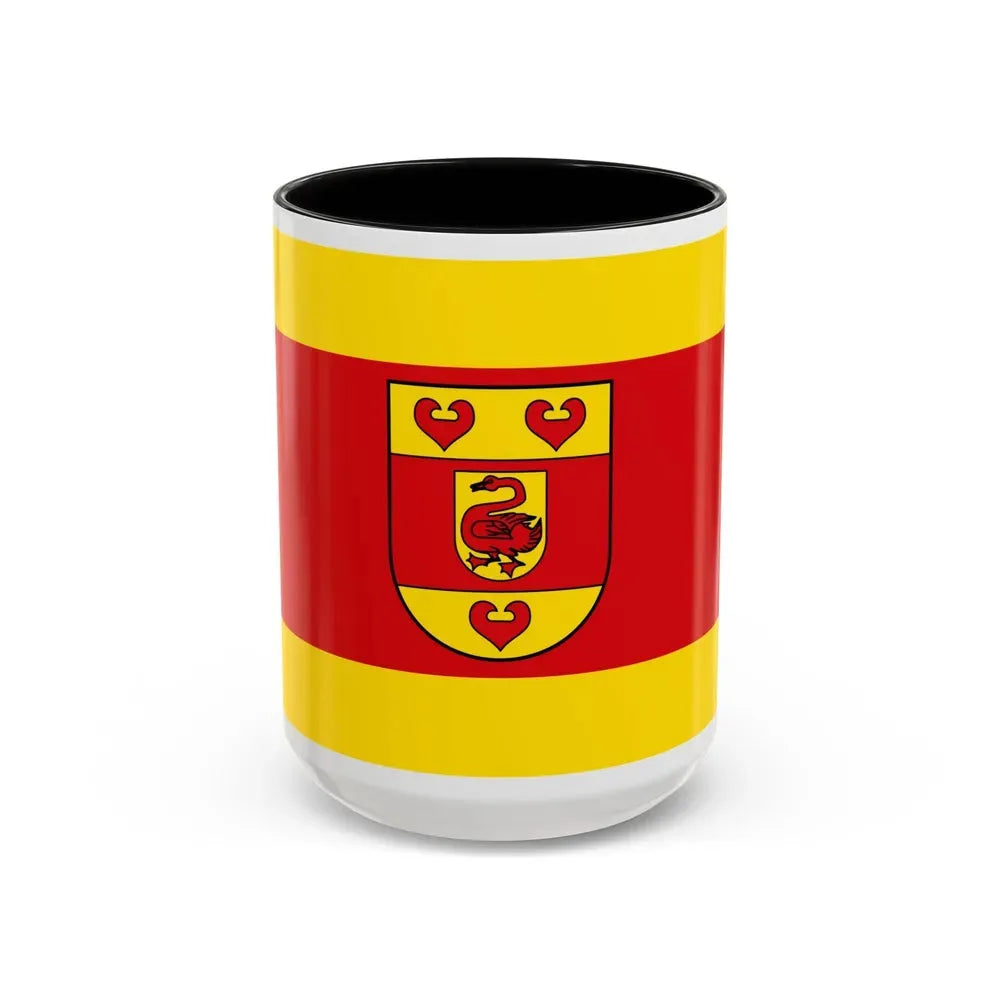 Flag of Steinfurt Germany - Accent Coffee Mug 15oz Black - Go Mug Yourself