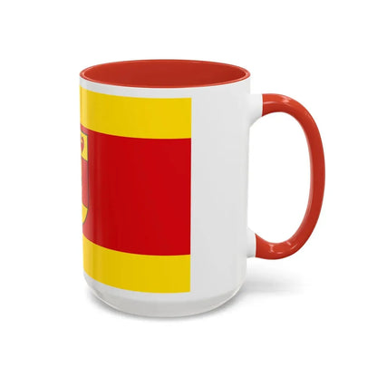 Flag of Steinfurt Germany - Accent Coffee Mug - Go Mug Yourself